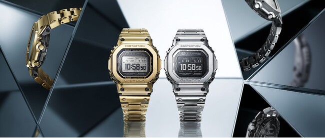 視認性に優れたMIP液晶搭載のフルメタル“G-SHOCK”