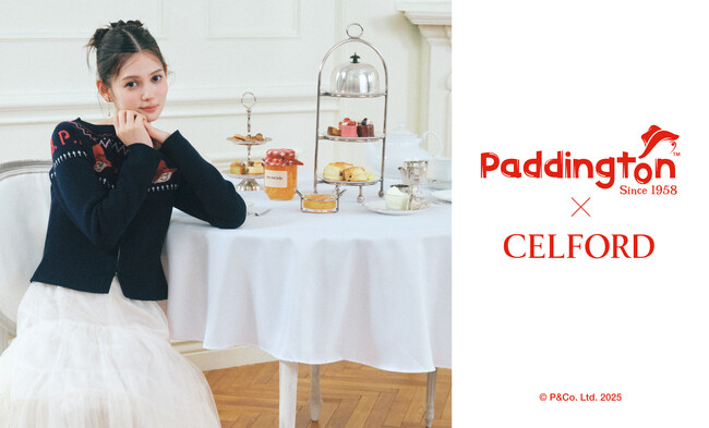 【CELFORD(セルフォード)】英国の気品を纏う、世界中で愛され続ける『Paddington(TM)』とのコラボレーションアイテムを11月7日(金)よりスタート！