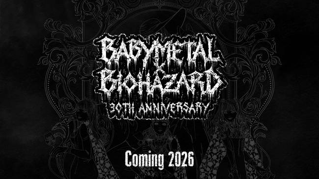 BABYMETALとバイオハザードがグッズコラボレーションを発表!