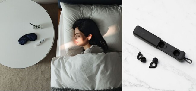静けさが朝まで続く。睡眠時の気になる音をカット、高い遮音性能で快眠環境をサポートする睡眠用耳栓を新発売