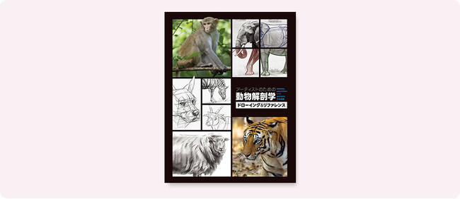 約50体の多様な動物を写真とイラストで網羅！動物を描く秘訣が詰まった『アーティストのための動物解剖学：ドローイング＆リファレンス』11月下旬発売