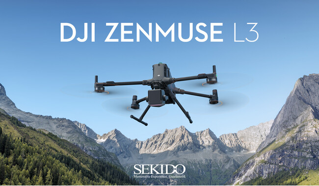DJIの最新航空LiDAR「Zenmuse L3」を取扱開始！業務効率を飛躍的に向上させる革新的テクノロジー