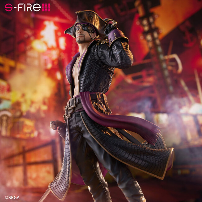 「S-FIRE　『龍が如く８外伝 Pirates in Hawaii』フィギュア　キャプテン真島（真島吾朗）」あみあみ含む一部流通より予約受付中！