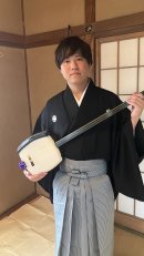 三味線の新内光希 三味線の新内光希