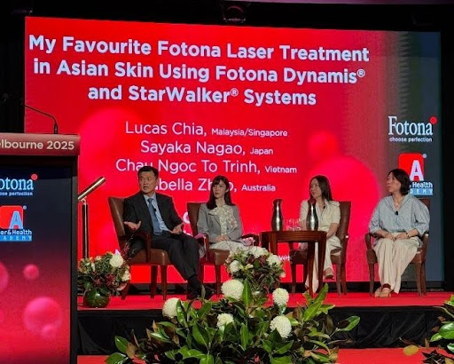 【第11回 Fotona APAC Meeting】THE ROPPONGI CLINIC代表・長尾沙也加医師が登壇 - アジア人の肌に最も適したフォトナ６Dレーザー治療について発表！