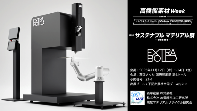 【ExtraBold】「高機能素材Week／サステナブル マテリアル展2025」に共同出展