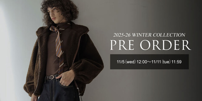 【Re:EDIT（リエディ）】2025-26 Winter PRE ORDERが11/5（水）12時よりスタート