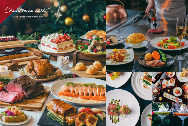 聖夜を彩る、3つのレストランの饗宴。 北欧ブッフェから和一色の鮨割烹すき焼きクリスマスディナーまでラグジュアリーなクリスマスを演出するクリスマス限定メニューの予約受付をスタート