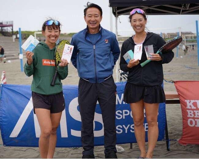 ビーチテニス世界選手権の賞品に遺伝子検査が採用！パフォーマンス向上を支援する新しい賞品の形