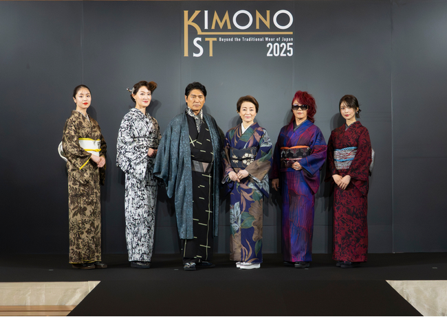 唐田えりか氏、長濱ねる氏、高橋克典氏ら「KIMONOIST（キモノイスト）2025」受賞者6名に、日本酒「雨降///あふり」を贈呈