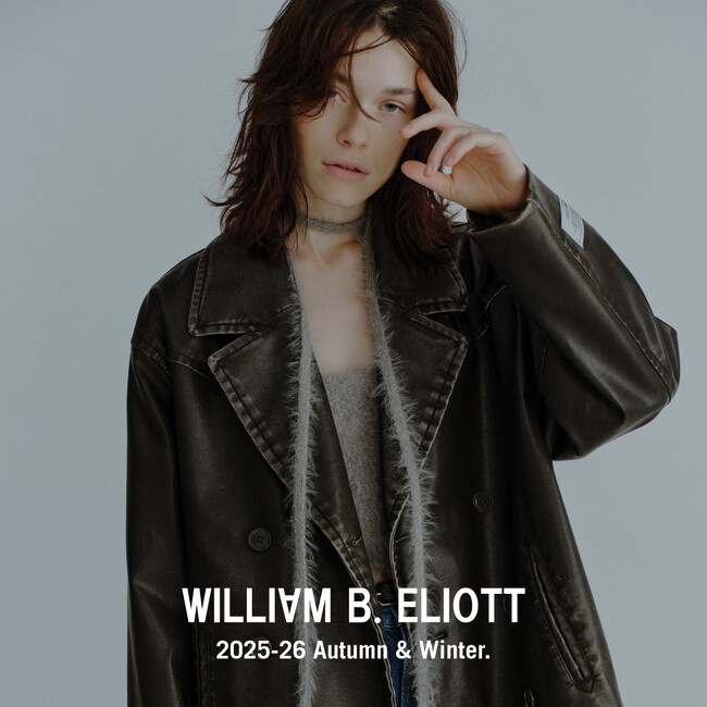 「niko and ...」より、ハイクオリティなデイリーウェアを提案するライン「WILLIAM B. ELIOTT」第 3 弾の 2025AW コレクションが2025 年１１月６日（木）より販売開始