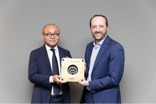 NURO 光、Opensignal社による表彰式を開催
