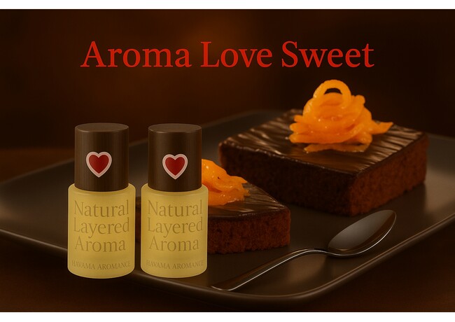HAYAMA AROMANCE(ハヤマアロマンス）ルームフレグランス「Natural Layered Aroma」より”Aroma Love Sweet”発表