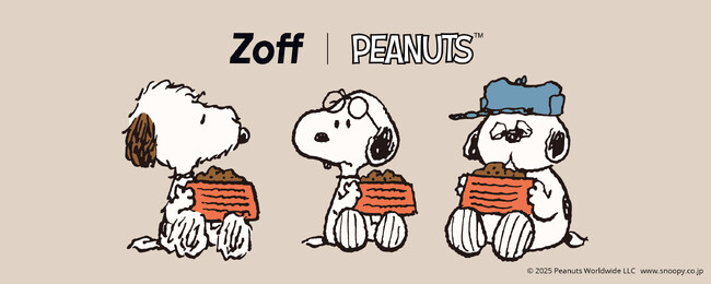『Zoff PEANUTS COLLECTION』第5弾　PEANUTSの仲間たちが活躍する新作アイウェアが登場