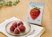 “凍ったままでやわらかい”冷凍フルーツ
「アヲハタ くちどけフローズン」いちご・白桃が「低GI食品」であることを確認
