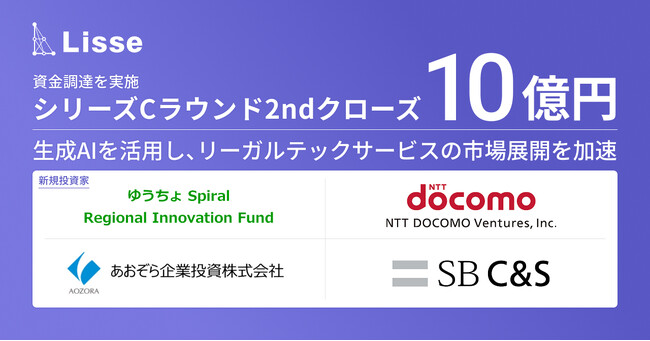 リセ、シリーズCにおいて追加調達。新規投資家4社が資本参加