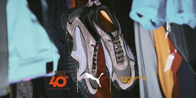 Magforlia 山田氏とコラボしたオッシュマンズ40周年記念モデル PUMA「Mostro XC “Oshman’s 40th”」2025年11月15日(土)発売