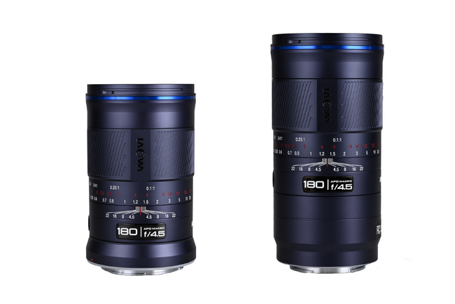 小型軽量のフルフレーム対応AFおよびMF望遠マクロレンズ「LAOWA 180mm F4.5 1.5x Ultra Macro APO 」を発売