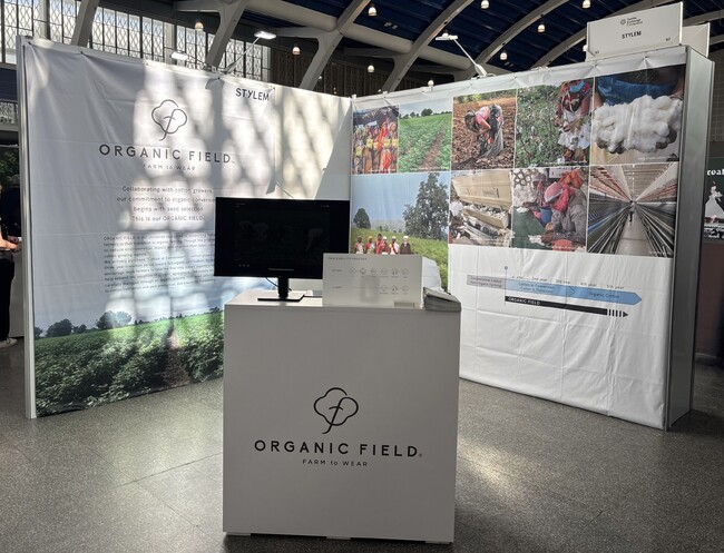 Textile Exchange Conference 2025にて「ORGANIC FIELD(R)」の取り組みを訴求