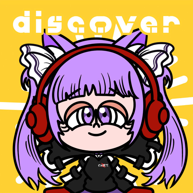 幅広いジャンルを歌いこなすアニソン系VSinger「久遠たま」とのRe-ride楽曲「discover / 久遠たま feat. えのぐ & C.H.E.T.」が11月10日(月)配信開始！
