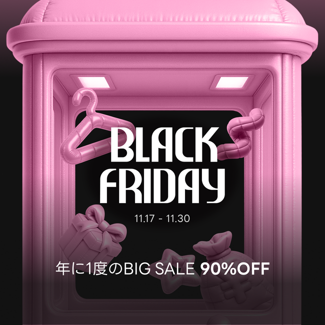 最大90％OFF！韓国No.1「ABLY」発のファッション通販アプリ 「amood (アムード)」が「2025 amood ブラックフライデー」を開催