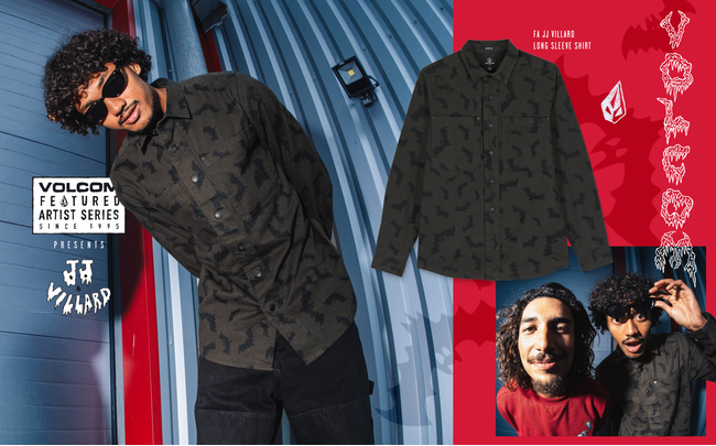 VOLCOM フィーチャードアーティスト「JJ Villard」