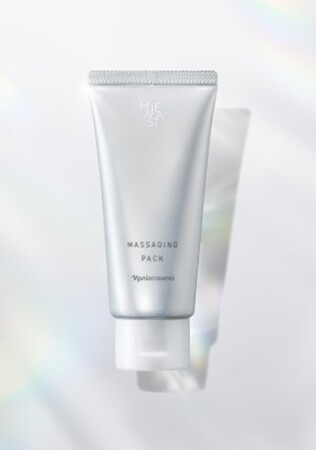 洗い流すのにハリを与えるマッサージングパック新発売