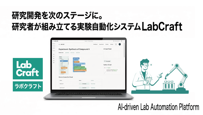 実験自動化ソフトウェア LabCraft を提供する東北大学発スタートアップ LaboRobo が日本最大級のスタートアップ展示会 Startup JAPAN EXPO 2025 in 大阪 に出展