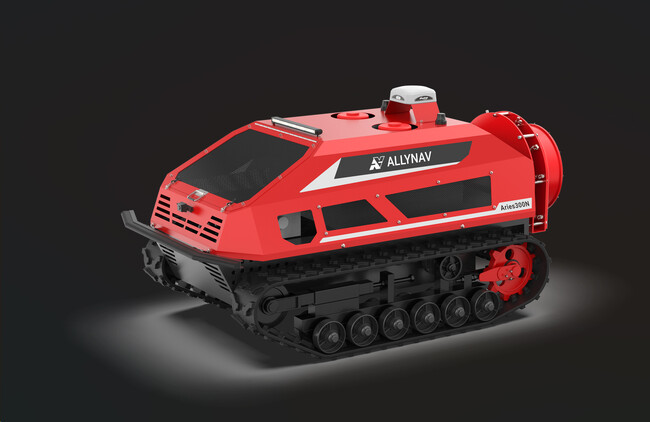 果樹園向け自律散布ロボットALLYNAV「Aries300N」 日本市場本格展開