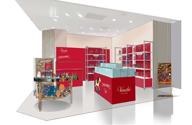 アトレ恵比寿にVenchiのクリスマスショップが期間限定オープン！2025年11月11日（火）～12月10日（水）