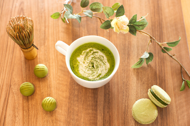 【北海道洞爺湖温泉/ザレイクビューTOYA乃の風リゾート】寒い季節に嬉しい「抹茶ラテ」が新登場！