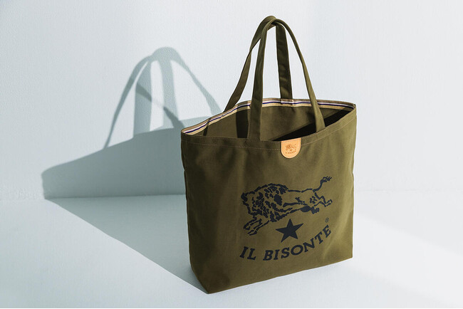 〔イル ビゾンテ〕ニュアンスのある“オリーブカラー”MONTHLY TOTE BAG 発売のお知らせ