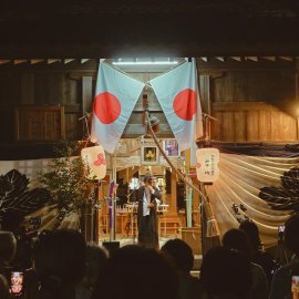 雉琴神社にて奉納演奏1 雉琴神社にて奉納演奏1