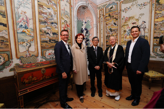 『豊臣期大坂図屏風』国際視察交流会2025 in オーストリア・エッゲンベルク宮殿を開催