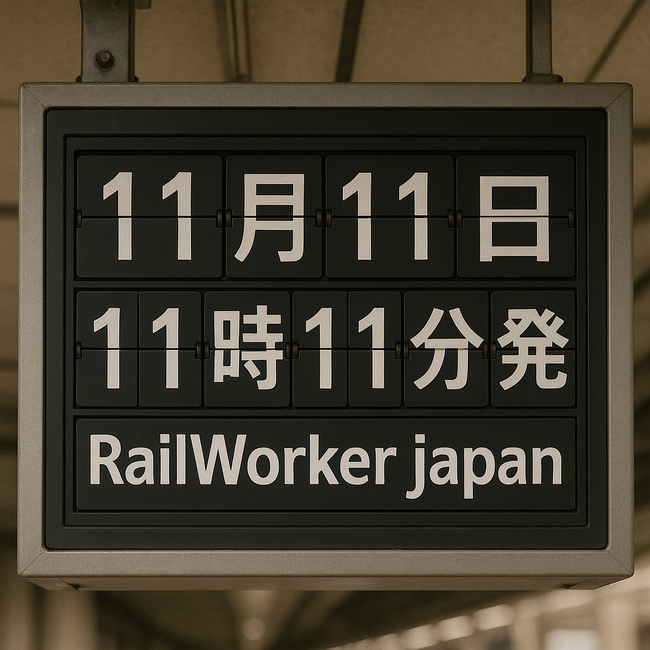 【11月11日11時11分発】一般社団法人 RailWorker Japan 設立― 鉄道から世界へ。“経済ではなく幸せで動く社会”を実現する世界初の挑戦 ―
