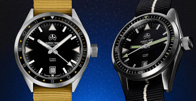 Ollech&Wajs 伝説のダイバーズウォッチ誕生60周年記念モデル　2つのダイバーズウォッチ『C1000A』と『C1000 Mk II』がO&W JAPANより2025年11月上旬から販売開始。