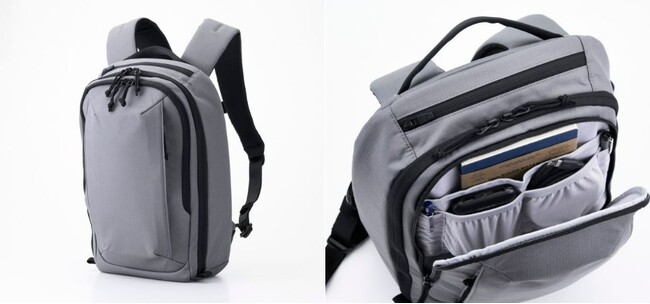 ミニマルなシルエットとコンパクトなサイズ感　MNL CITY PACK LITE re/corから新色のダークグレーが新発売