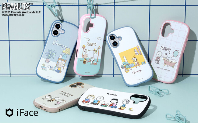 iPhone 17シリーズ対応！「PEANUTS」デザインのiFace First Classスマホケースが登場！