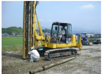 木杭を使用した環境配慮型の新地盤補強工法
「ＳＨ－ＫＰパイル工法」を共同開発し、12月1日より販売開始
～積水ハウスにおける住宅等の地盤補強において環境負荷低減を⽬指す～