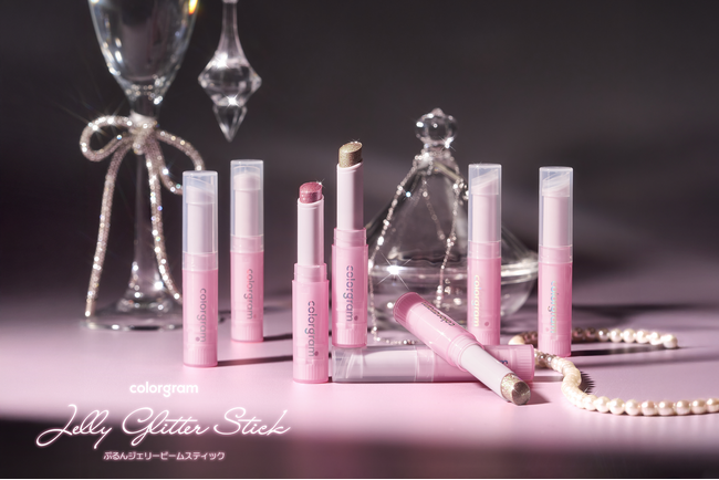 【colorgram（カラーグラム）】目もとや鼻筋に、あふれるようなツヤときらめきをプラス！ジェリースティックタイプの新感覚グリッターを11月21日（金）より発売