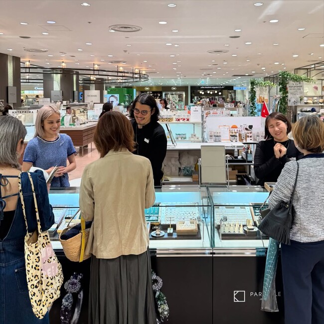 【PARCELLE JEWELRY】熊本・鶴屋百貨店で POP UP SHOP を開催
