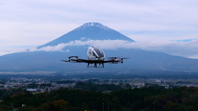 「御殿場プレミアム・アウトレット バーティポート」にて空飛ぶクルマ実機によるデモフライトを実施