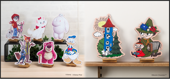 木製ジグソーパズル「WOODY PUZZLE LigMe(リグミー)」ディズニー、ムーミン全8種が2025年11月下旬に株式会社やのまんから発売されます