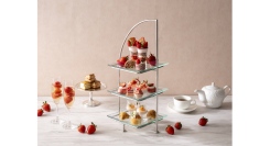 赤とピンクの可憐なティータイム「いちごとルビーショコラのアフタヌーンティー」12/1(月)スタート