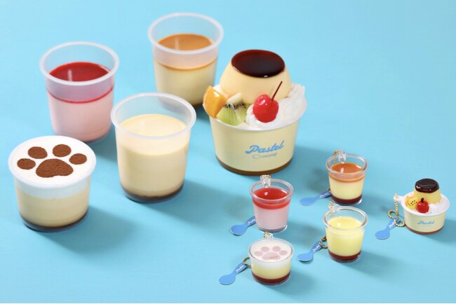 【ガチャ新商品】“なめらかプリン”ブームの火付け役「パステル」のプリンがミニチュアになって新登場！看板商品「なめらかプリン」やにくきゅうがキュートな「ニャめらかプリン」など人気商品5種がカプセルトイに