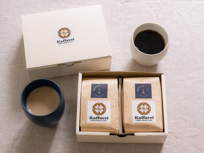 スペシャルティ珈琲を扱う珈琲専門店「Kaffavel Coffee Roast Labo」が「中村江里子セレクション Avenue du KIKI」と“カフェオレにしたい”ブレンドコーヒーを共同開発！
