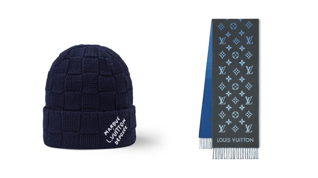 【ルイ・ヴィトン】秋冬の装いにぴったりな新作メンズニット帽とマフラーを発売