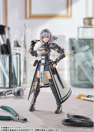人気バーチャルYouTuberグループ『ホロライブプロダクション』より、「白銀ノエル」が新しい人型プラモデルシリーズ「PLAMATEA」として登場。
