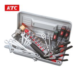 KTC 9.5sq.工具セット(片開きメタルケースタイプ)[25点]