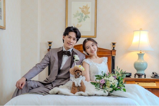 【ホテル椿山荘東京】愛犬や愛猫と一緒に撮影ができるフォトウエディングプラン『フォトウエディング with My Pet』が登場